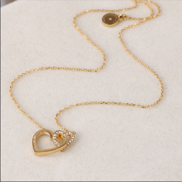 Michael Kors Double Heart Necklace - Picture 4 of 6
